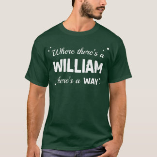 Camiseta William Name Saying Design For Proud Williams retr