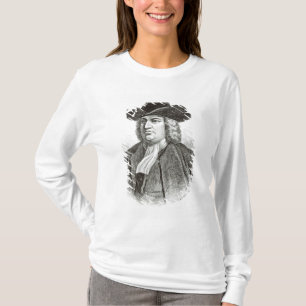 Camiseta William Penn grabó por la madera Whymper de Josiah