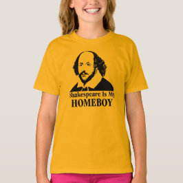 Camiseta William Shakespeare es mi Homeboy
