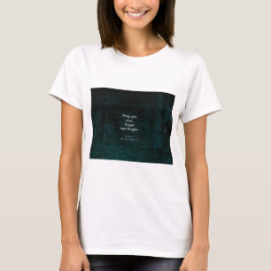 Camiseta William Shakespeare Olvidar Y Perdonar Cita