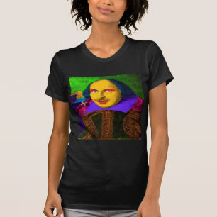 Camiseta William Shakespeare Pop Art