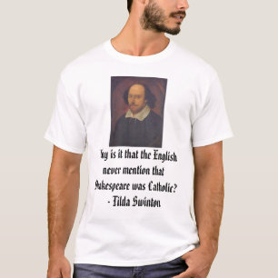 Camiseta William Shakespeare, porqué es que el inglés…