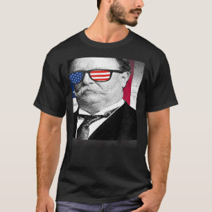 Camiseta William Taft Bandera de los Estados Unidos Bandera