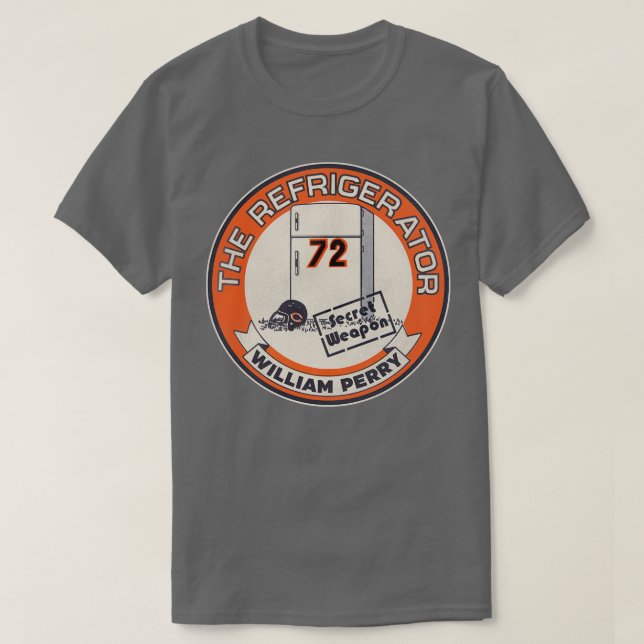 Camiseta William The Refrigerator Perry (Diseño del anverso)