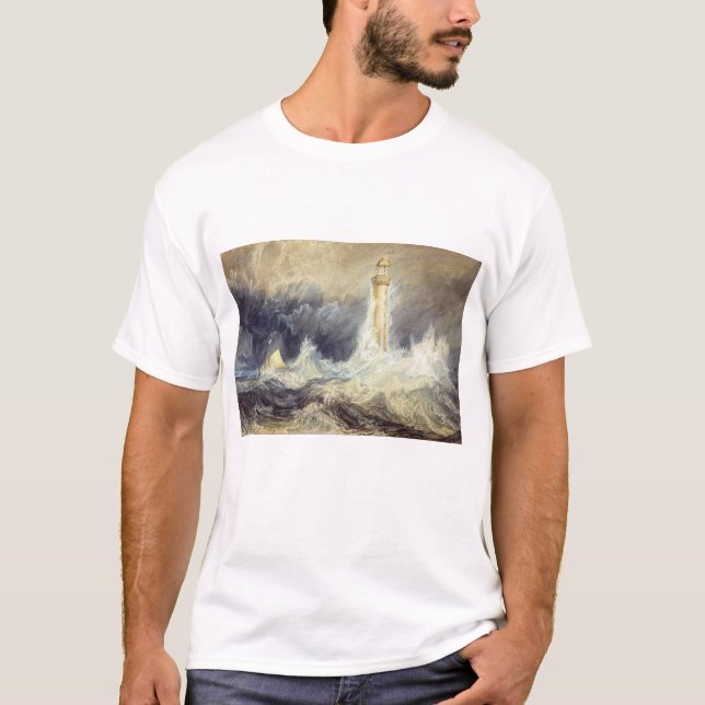 Camiseta William Turner - Faro de Bell Rock (Anverso)