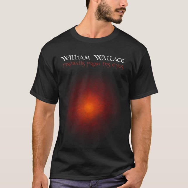 Camiseta William Wallace Fireballs y Lightning (Anverso)
