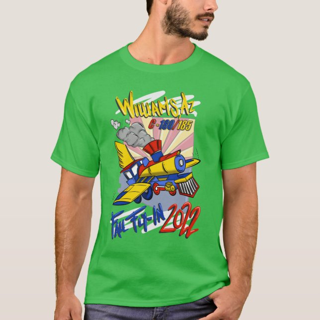 Camiseta Williams Arizona 180 185 Fly In (Anverso)