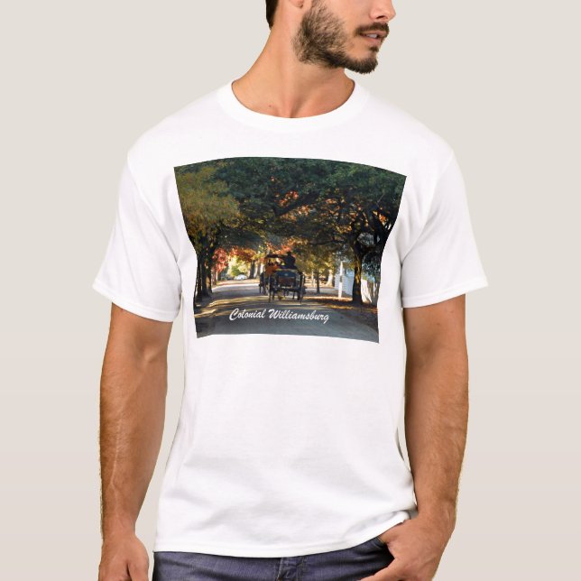 Camiseta Williamsburg colonial (Anverso)