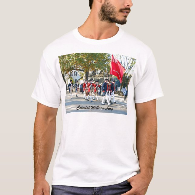 Camiseta Williamsburg colonial (Anverso)