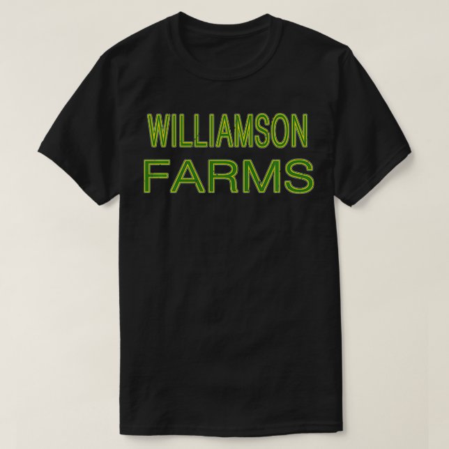 Camiseta WILLIAMSON Farms Squad Family Reunion Apellido Te (Diseño del anverso)
