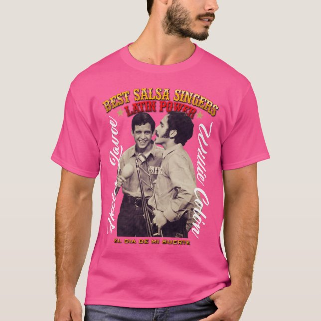Camiseta Willie Colon Hector Lavoe - El Dia De Mi Suerte. F (Anverso)