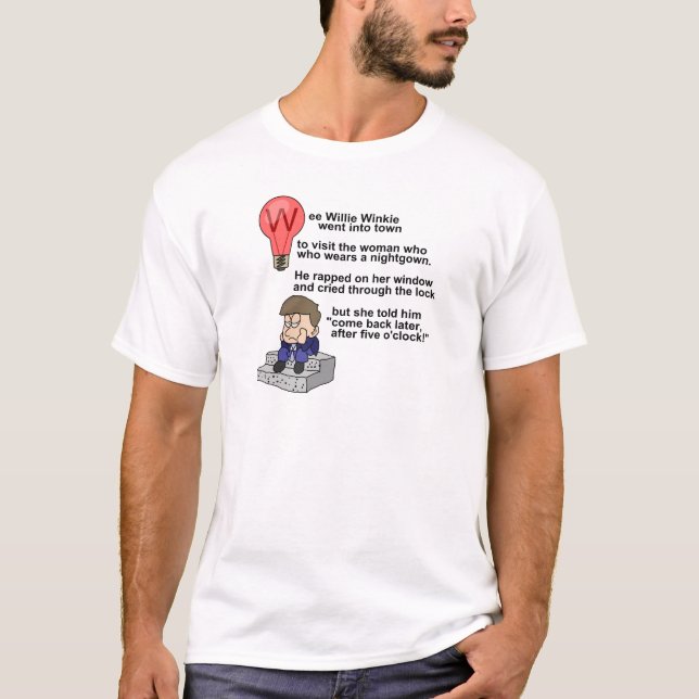 Camiseta Willie pequenito Winkie (Anverso)