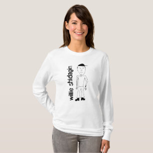 Camiseta Willie Shidagin Long Sleeve T-Shirt