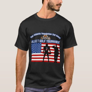 Camiseta Willie T Golf American Flag Tiger