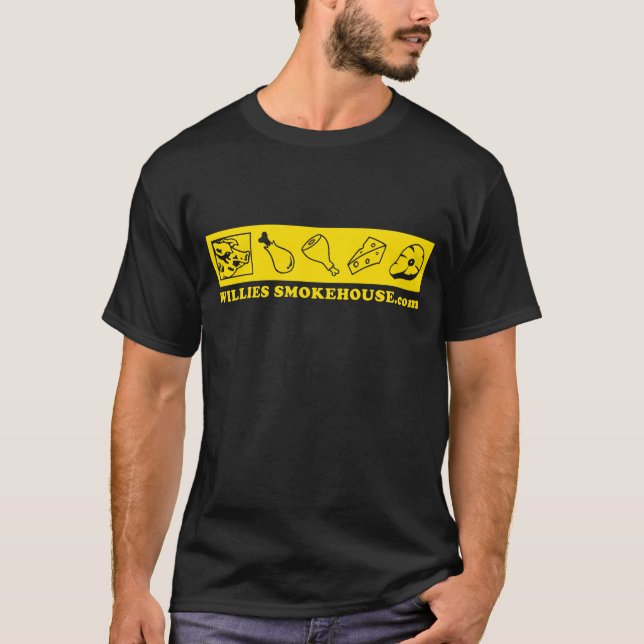 CAMISETA WILLIES FOOD GROUPS GOLD (GRANDE) (Anverso)