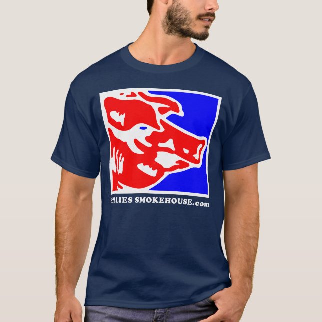CAMISETA WILLIES PIGG LOGO AMERICA (GRANDE) (Anverso)