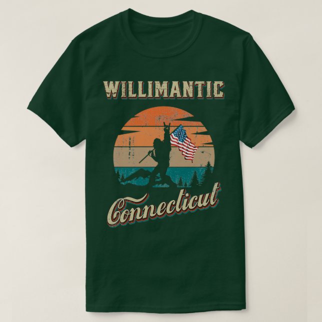 Camiseta Willimantic Connecticut (Diseño del anverso)