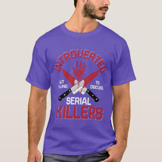 Camiseta Willingo habla de asesinos en serie, espectáculo d