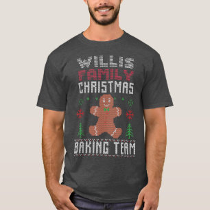 Camiseta Willis Family Navidades Baking Team Ginge