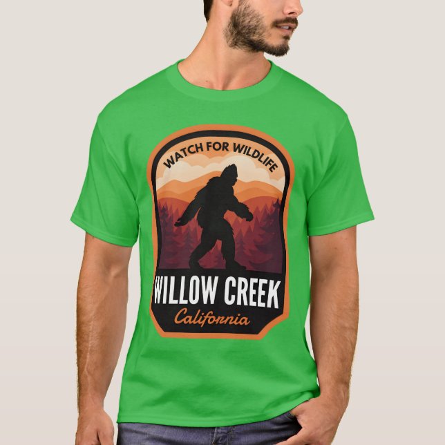 Camiseta Willow Creek California gift (Anverso)