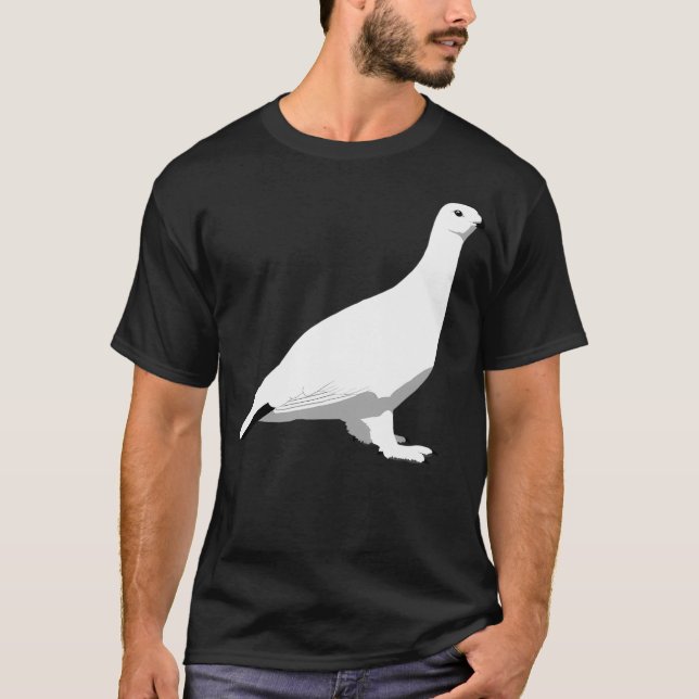 Camiseta Willow Ptarmigan - Invierno (Anverso)