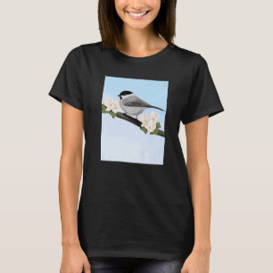 Camiseta Willow Titmouse Bird Bird Birdwatcher Songbird