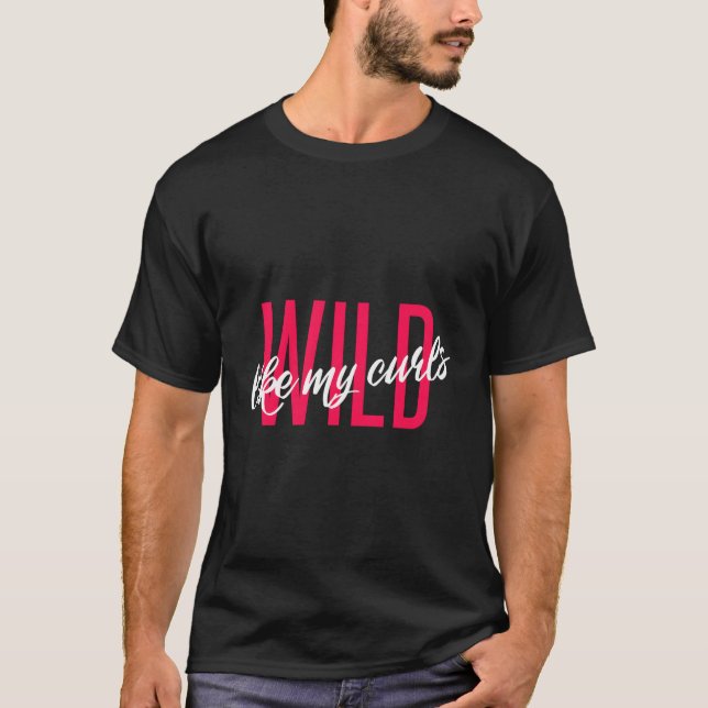 Camiseta Willy Like My Curls Cute Funny Hair Fan Club (Anverso)