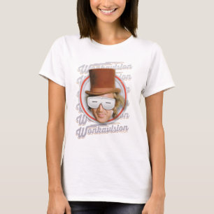 Camiseta Willy Wonka en gafas de Wonkavision