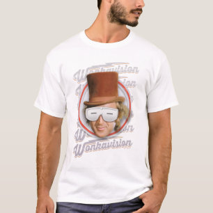 Camiseta Willy Wonka en gafas de Wonkavision