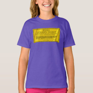 Camiseta Willy Wonka Golden Ticket