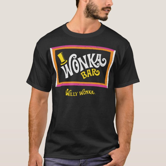 Camiseta Willy Wonka, la fábrica de chocolate - Wonka Choco (Anverso)