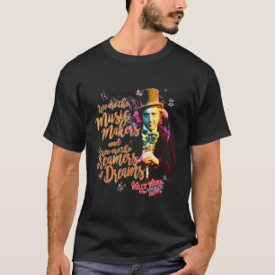 Camiseta Willy Wonka Music Makers