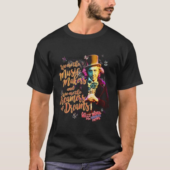 Camiseta Willy Wonka Music Makers (Anverso)