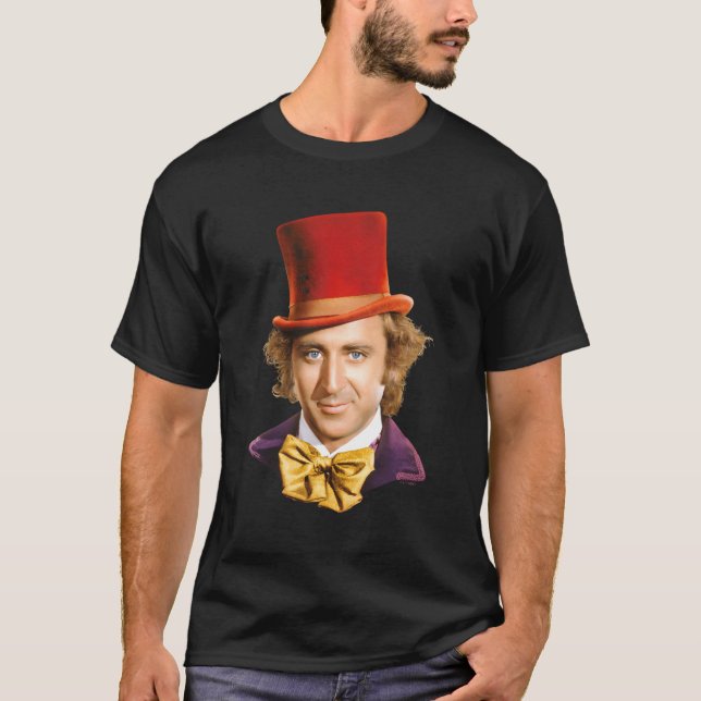 Camiseta Willy Wonka Y La Fábrica De Chocolate Willy Wonka (Anverso)