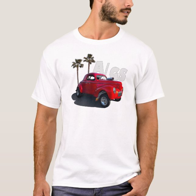 Camiseta Willys Coupe Gasser A/GS 1941 (Anverso)