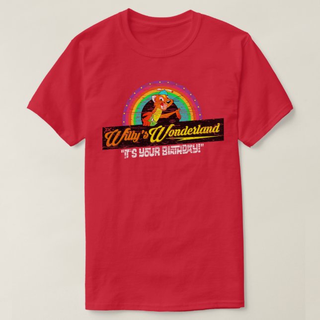 Camiseta Willys Wonderland angustiado (Diseño del anverso)