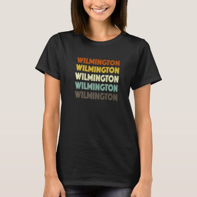 Camiseta Wilmington North Carolina American Nc Usa Hometown (Anverso)