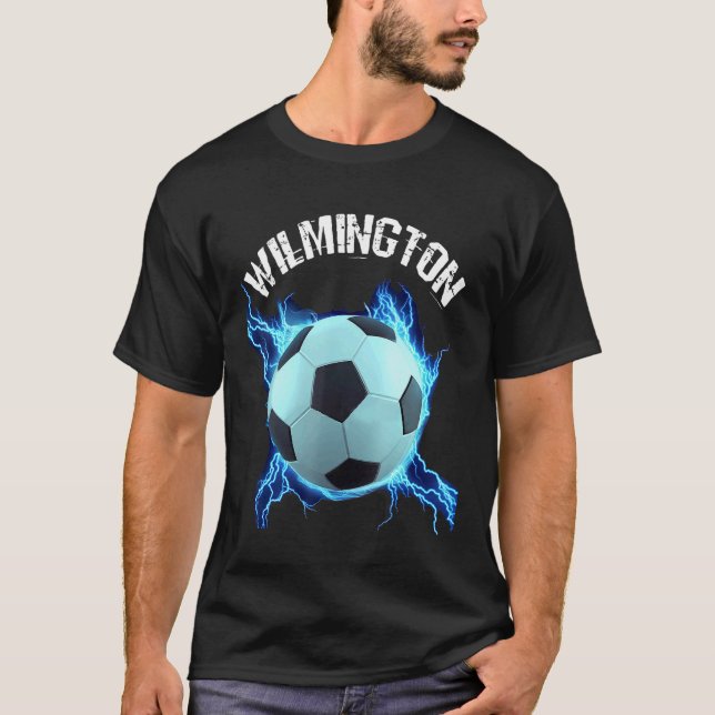 Camiseta Wilmington Soccer Retro (Anverso)