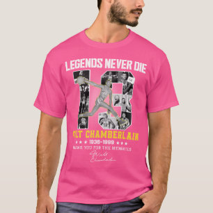 Camiseta Wilt Chamberlain Basketball Legend Signature Vinta
