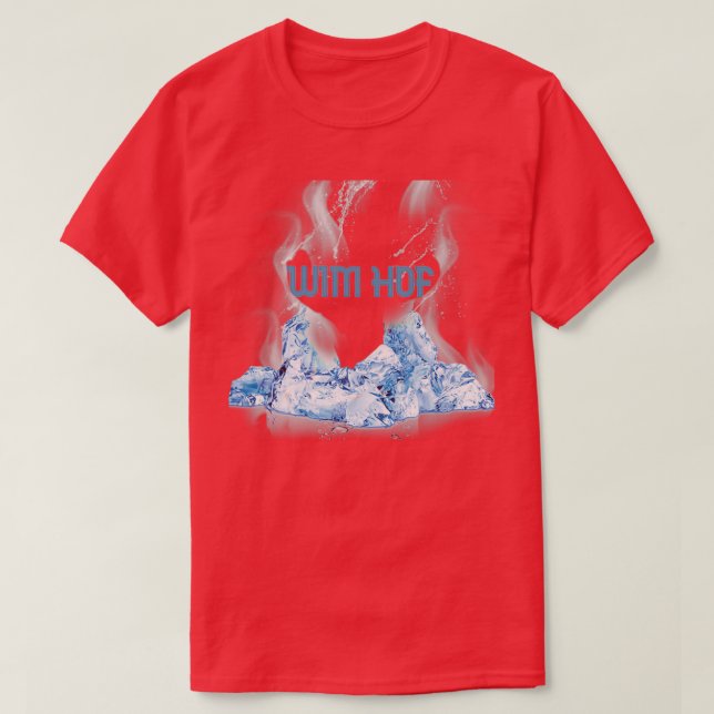 Camiseta Wim Hof (método) (Diseño del anverso)