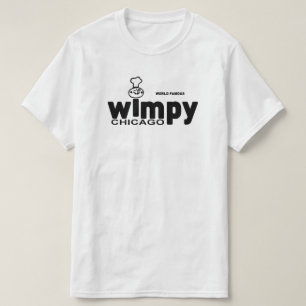 Camiseta Wimpy Grills Restaurantes, Chicago, Illinois