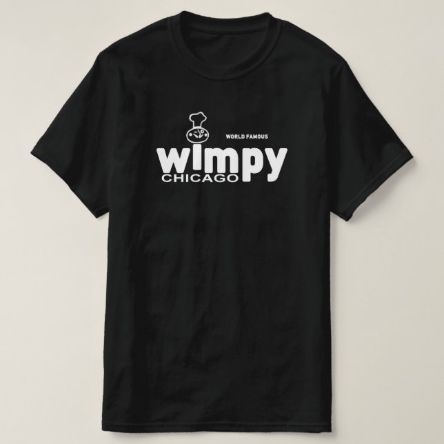 Camiseta Wimpy Grills Restaurantes, Chicago, Illinois (Diseño del anverso)