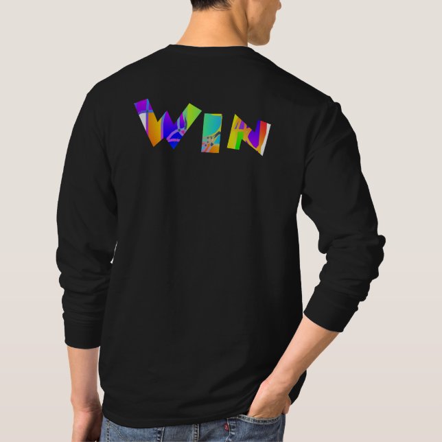 Camiseta WIN Logo Black (Reverso)