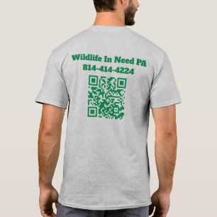 Camiseta WIN Logo para hombre con código QR en la