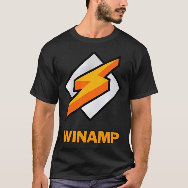 Camiseta Winamp Para Hombres Y Mujeres (Anverso)