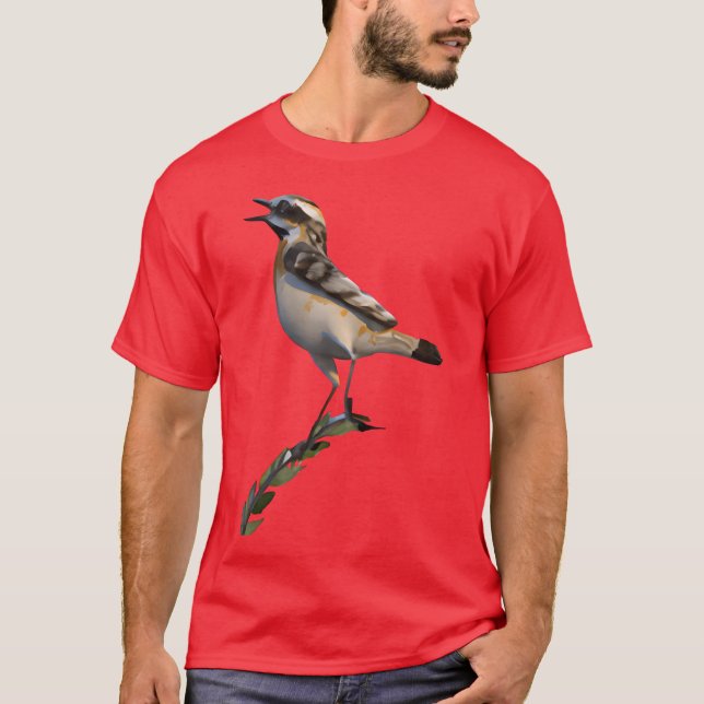 Camiseta Winchat Bird divertido (Anverso)