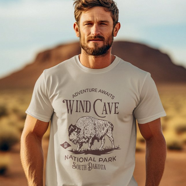 Camiseta Wind Cave National Park South Dakota Est. 1903 (Subido por el creador)