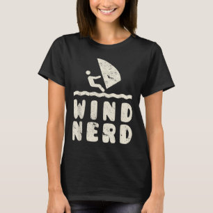 Camiseta Wind Nerd Funny Windsurfer Hobby Beach
