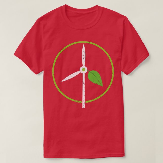 Camiseta Wind Renewable Energy Windtech Windmill Enthusiast (Diseño del anverso)