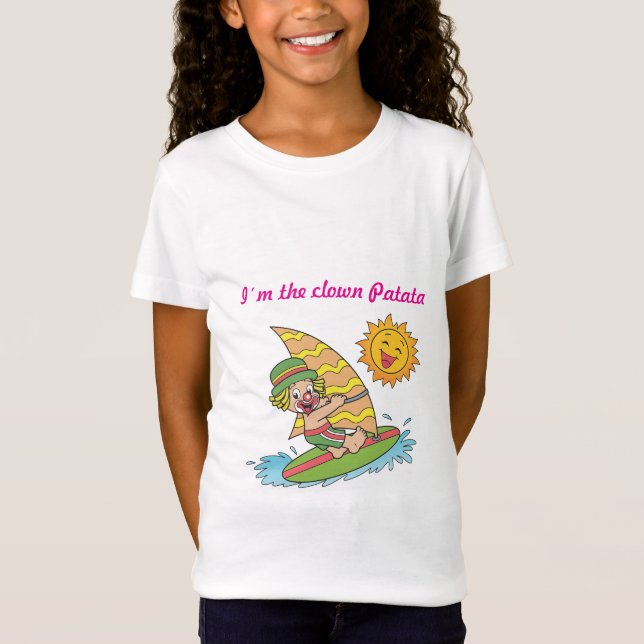 Camiseta Wind Surfing Clown T-Shirt (Anverso)